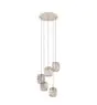 Eglo Pendant Romazzina Steel Sandy | Suitable for 5x E27